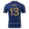 Camiseta de fútbol Francia Kante 13 Primera Equipación Mundial 2022 - Hombre